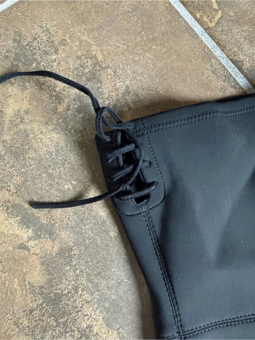 Good American Knee High Boots Size 6